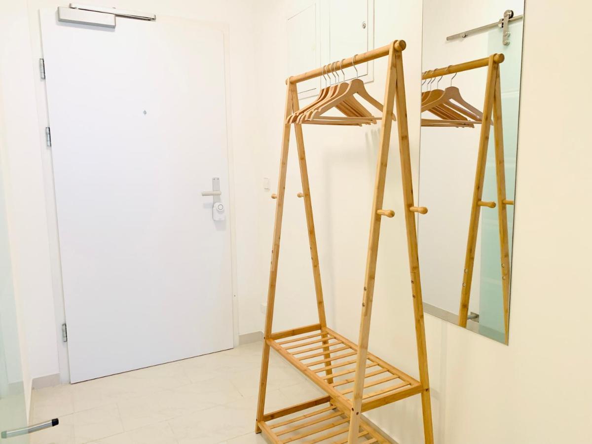 Ruhige Wohnung Im Gasometer Wien *Wifi*U3*Netflix* Bagian luar foto